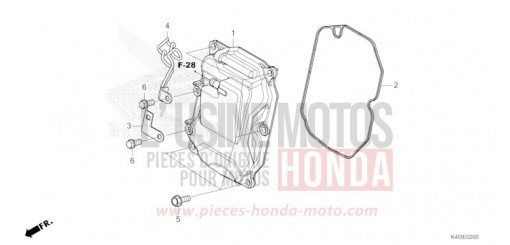 COUVERCLE DE CULASSE NSS125ADM de 2021